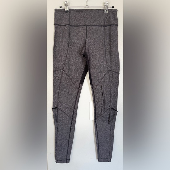 Lululemon Dressage Pant Heathered Black Leggings - Picture 4 of 9